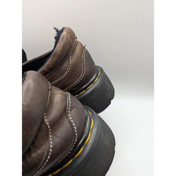 VTG Dr. Martens MIE Monk Strap Chunky Soles England‎ Shoes UK 4 US 5 W 7 Grunge main image 4